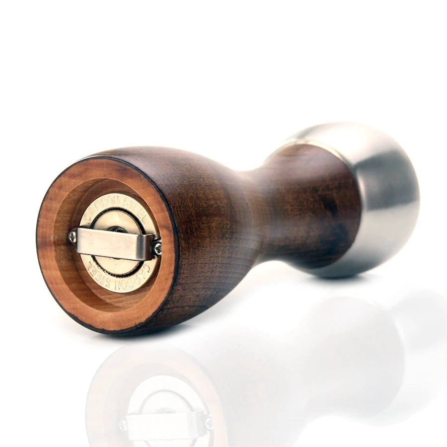 🧂 Leeseph Premium Beech Wood Pepper Mill – Salt & Pepper Grinder with Precision Carbon Steel Rotor for Peppercorn, Sea Salt & Spices