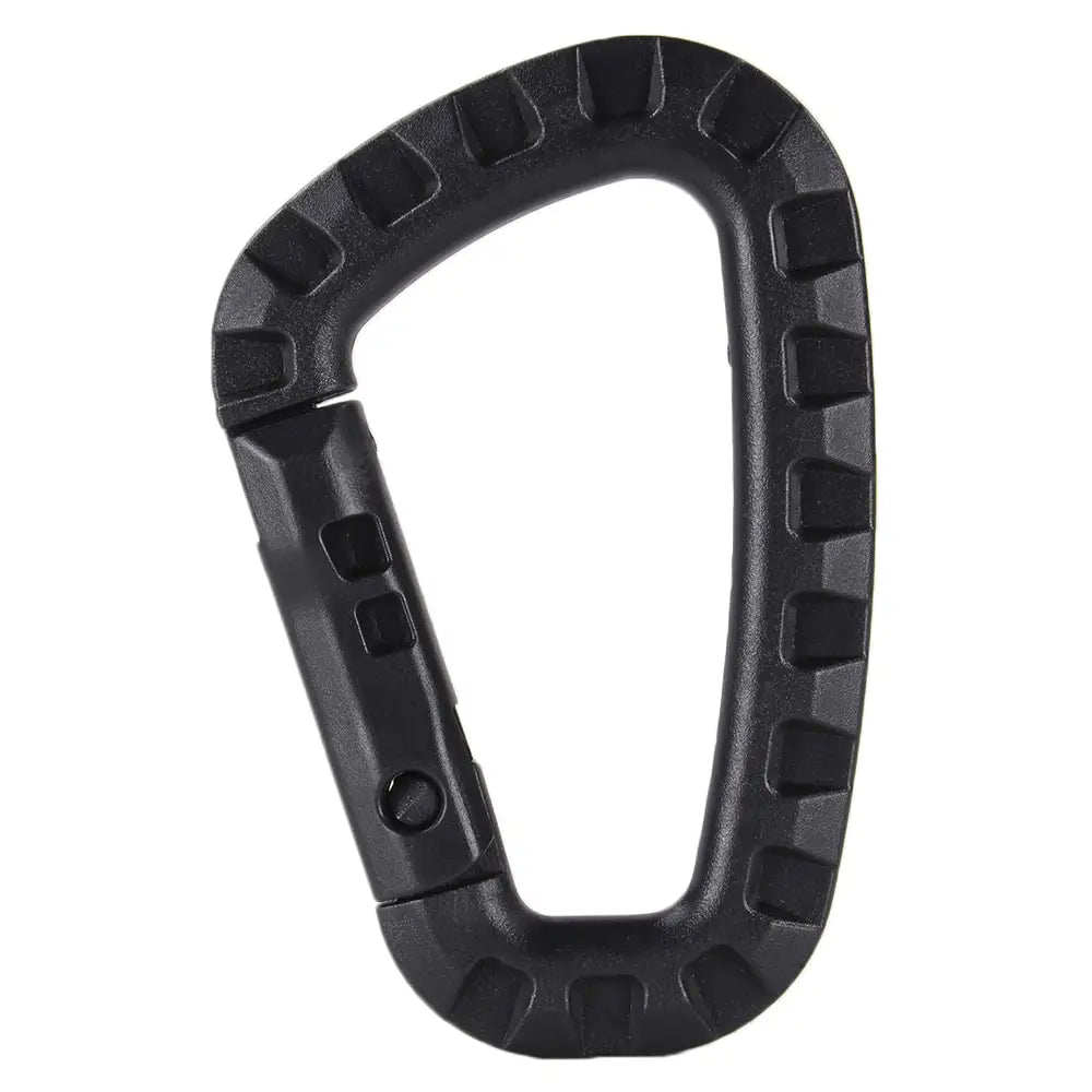 5PCS ITW Style Molle Keychain Clips – D-Ring Carabiner Hook for Tactical Belts, Outdoor Backpack, EDC & Survival Gea