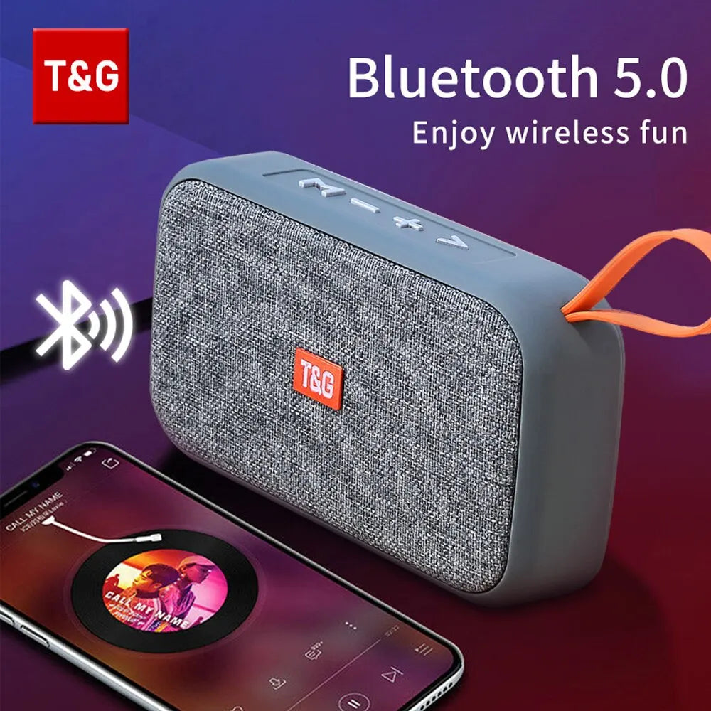 🔊  TG506 Mini Bluetooth Soundbar Speaker – Portable Wireless HiFi Loudspeaker with FM Radio, TF Card Support & Waterproof Design