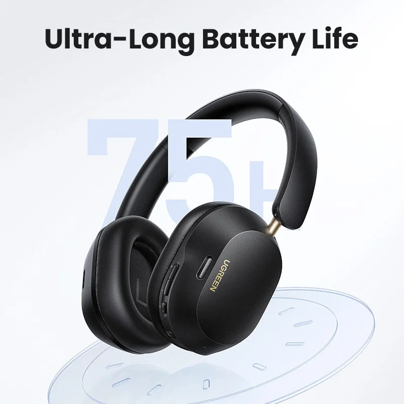 🎧 Choice Wireless Bluetooth Headphones — 43dB Hybrid Active Noise Cancellation, Hi-Res LDAC, 75H Battery & Spatial Audio