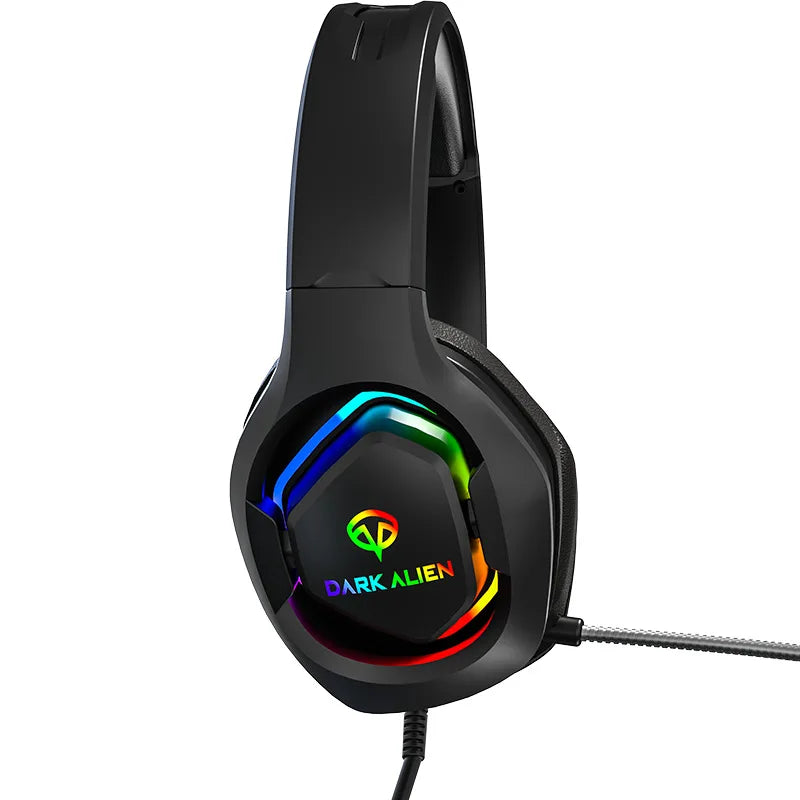 🎧 Gaming Headphones for PC/PS4/PS5 — EKSA E1000 7.1 Surround Sound RGB Wired Headset with Noise-Cancelling Mic